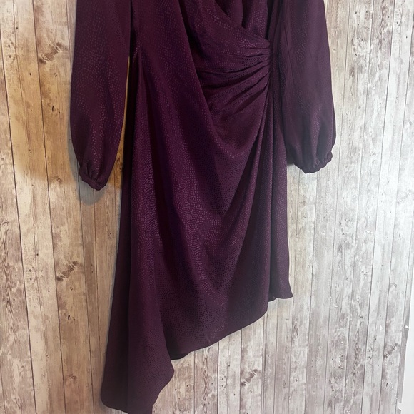 Intermix Nadia Silk Jacquard Midi Dress - Picture 5 of 10